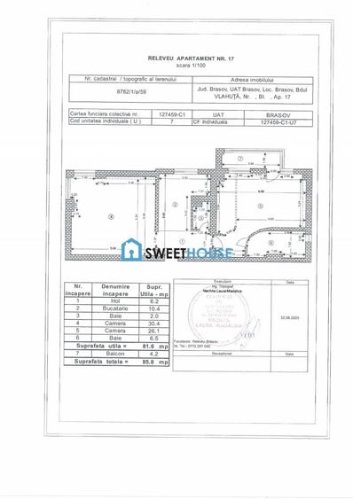 Apartament premium 2 camere decomandat | 85,8 MP, ITC, Vedere Panorami - 10