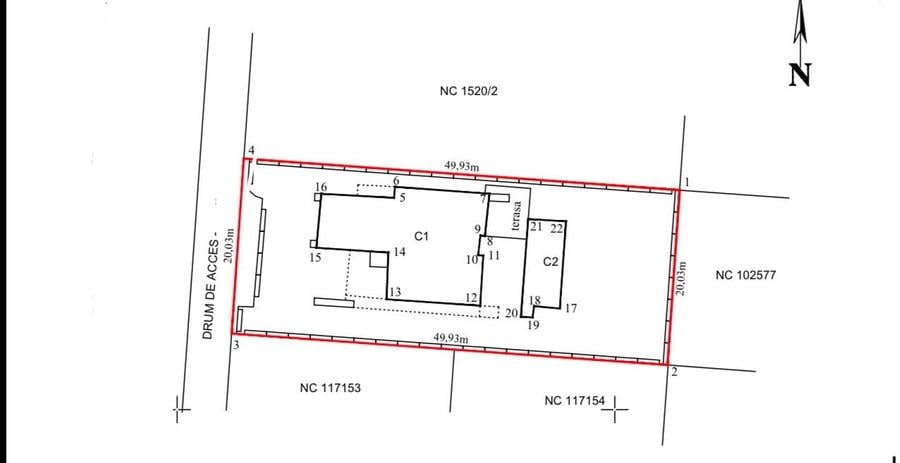Casă individuală cu 5 camere cu Teren 992 Mp în Pipera