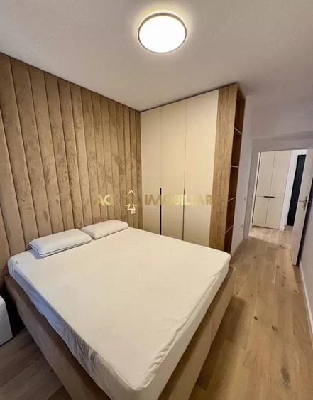 Apartament cu 2 camere semidecomandat, mobilat în Pipera