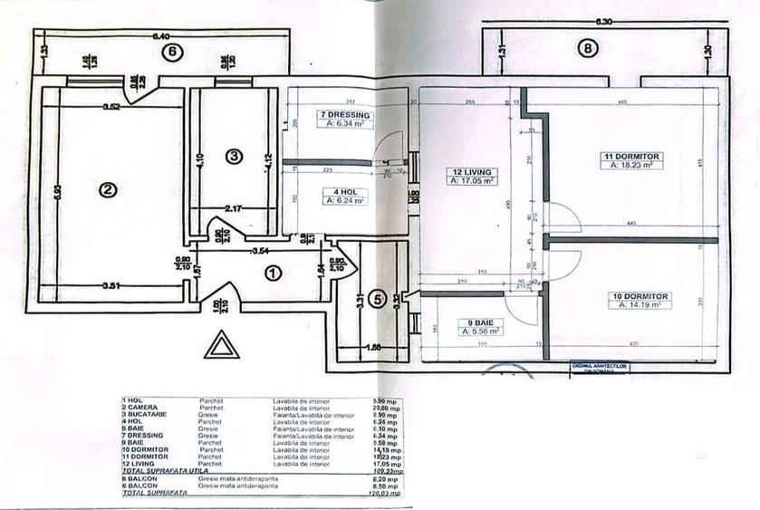 Apartament cu 4 camere în Dobroești