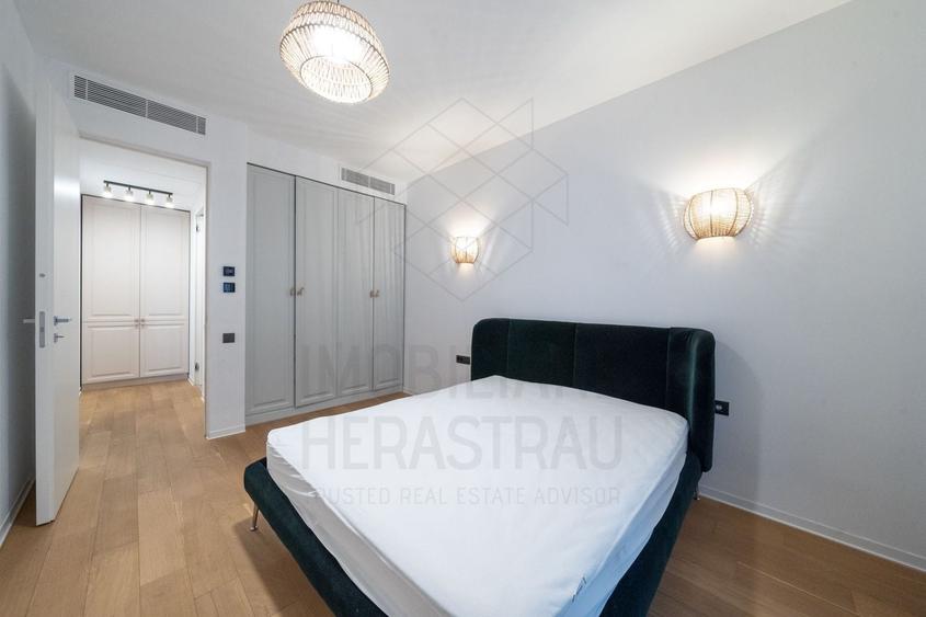 Apartament cu 3 camere decomandat, mobilat în Herăstrău