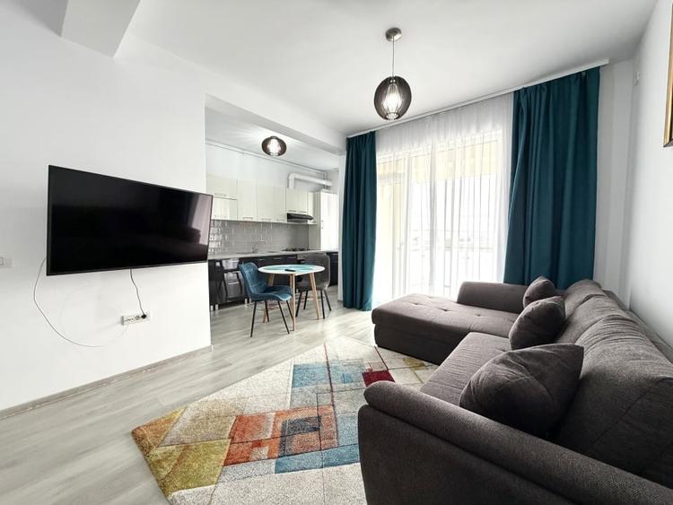 Apartament cu 2 camere semidecomandat, mobilat în Dumbrăvița