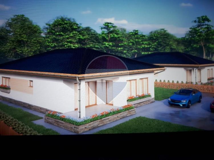 Casă individuală cu 3 camere cu Teren 750 Mp în Est