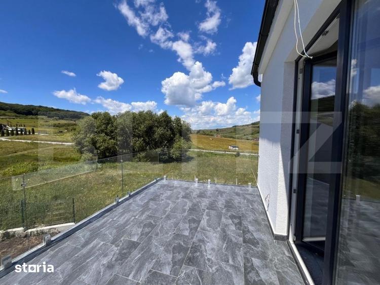 Casa individuala, PRIVELISTE unica, 180 mp, 710 mp teren - 1