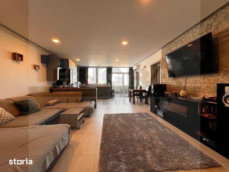 Apartament cu 3 camere semidecomandat în Apahida