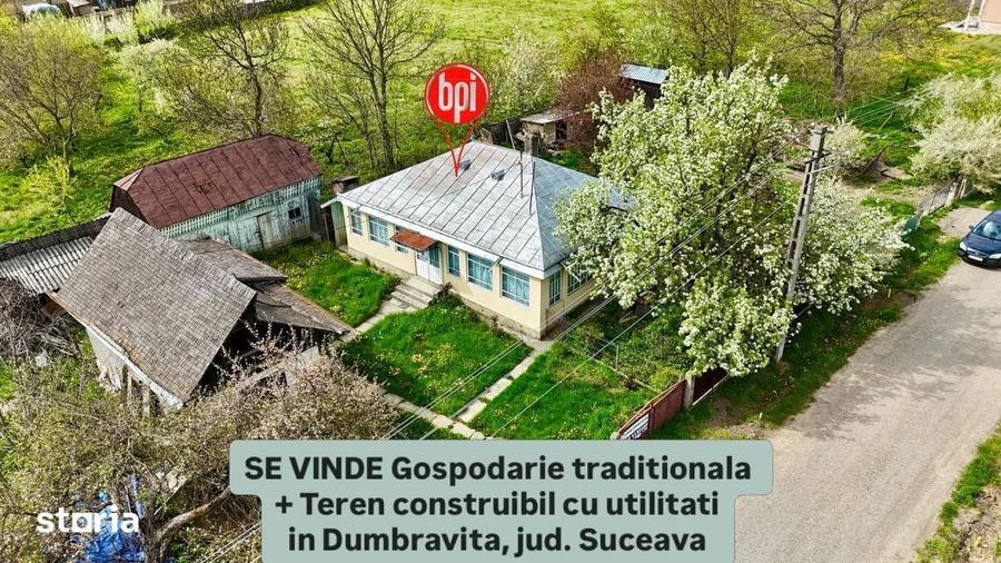 SE VINDE Gospodarie traditionala + Teren construibil cu utilitati - 2