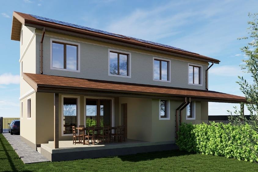 Duplex cu 4 camere cu Canalizare în Ghiroda