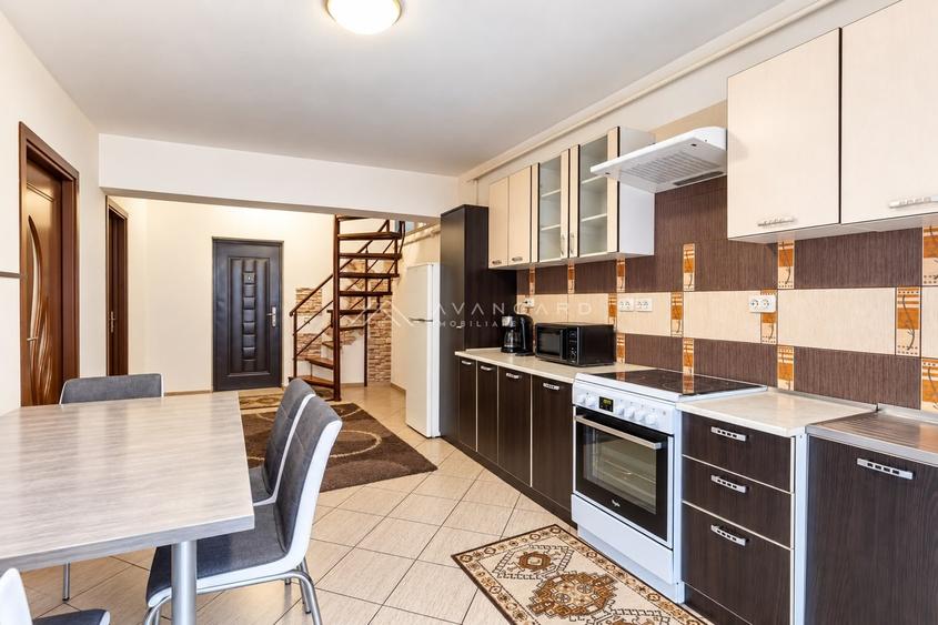 Apartament cu 3 camere semidecomandat, mobilat în Apahida