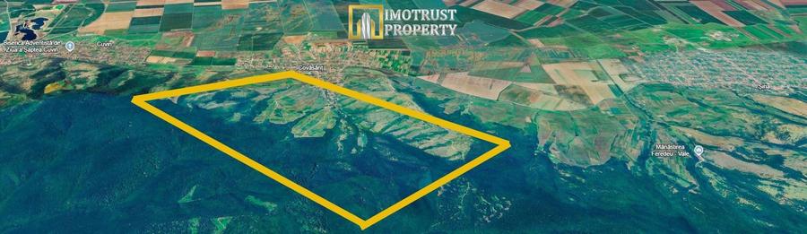 Teren agricol de vânzare 17,51 ha Covăsânț – 7.000 €/ha - 3