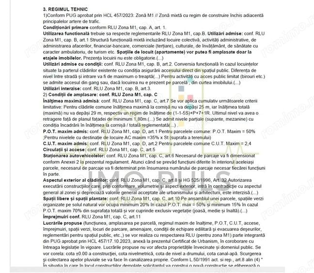 Teren de 416 mp, în Iosefin