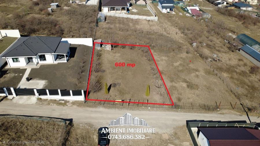 Teren agricol intravilan de 600 mp, în Central