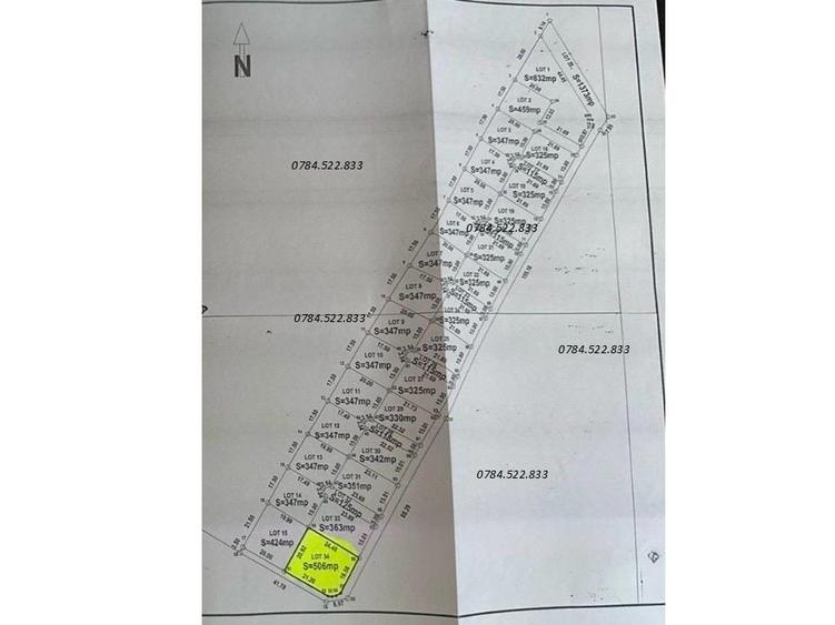 Teren lot de vanzare dubla deschidere - 506mp Berceni Ilfov - 1