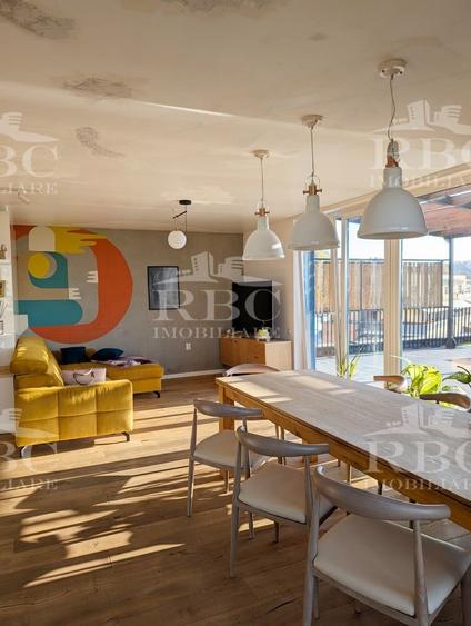 Penthouse cu 3 camere decomandat în Grigorescu