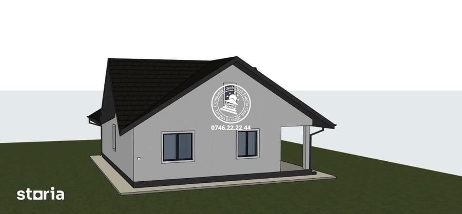 Casa cu 3 camere, 450mp teren, de vanzare in Valea Adanca - 3