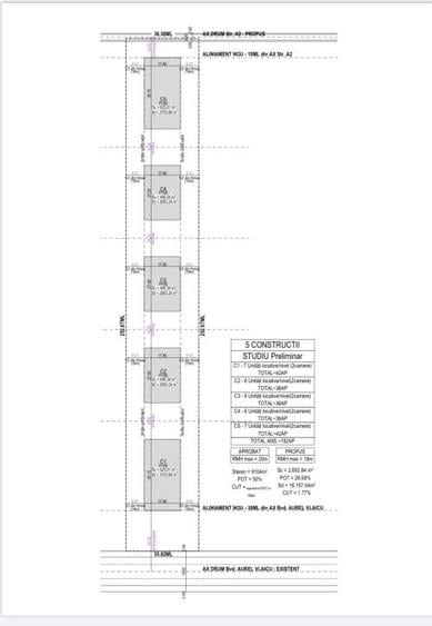 Teren Construcții intravilan de 9104 mp, în Aurel Vlaicu