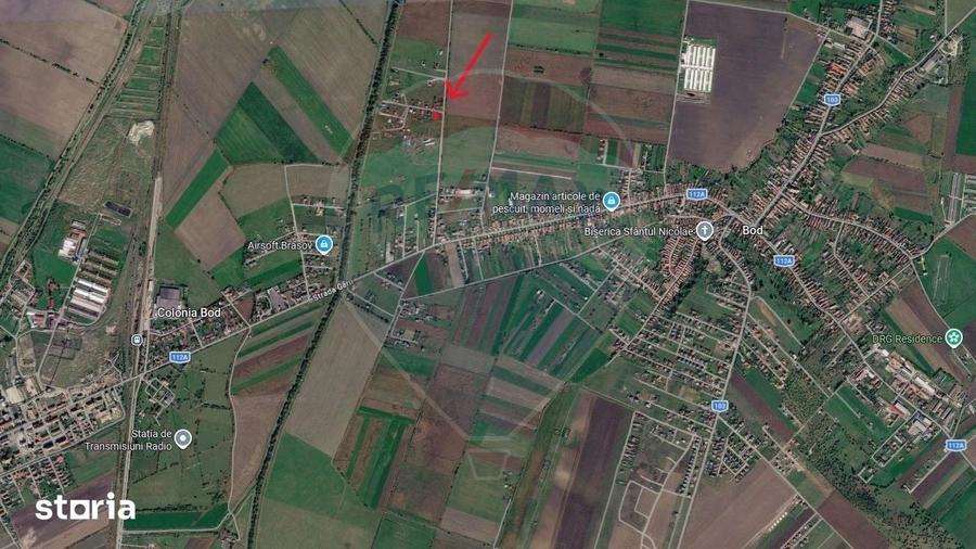 Teren intravilan pentru casa | 511 mp | Bod, Bra?ov | - 7