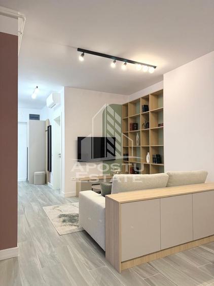 Apartament cu 2 camere semidecomandat, mobilat în Torontalului