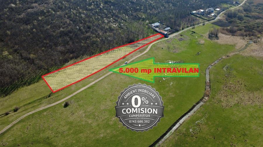 Teren agricol intravilan de 5000 mp, în Central