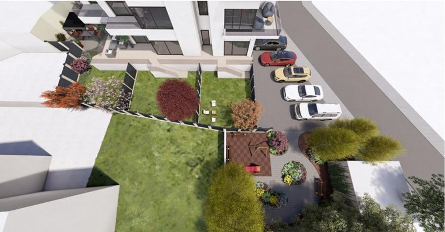 Apartament cu 4 camere semidecomandat în Moșilor
