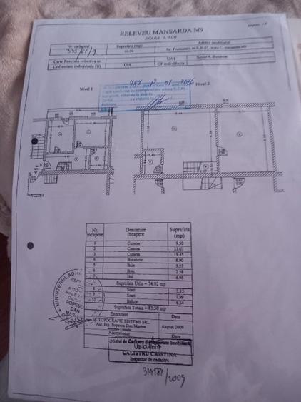 Apartament cu 3 camere decomandat în Berceni