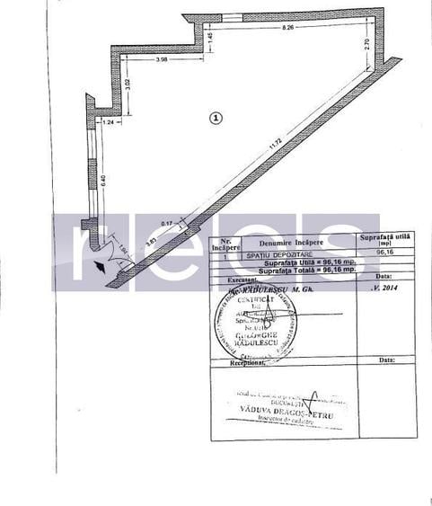 Spațiu comercial, de 96 mp, în Armeneasca