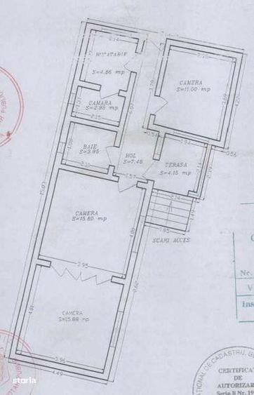 Casă cu 3 camere cu Teren 90 Mp în Agigea