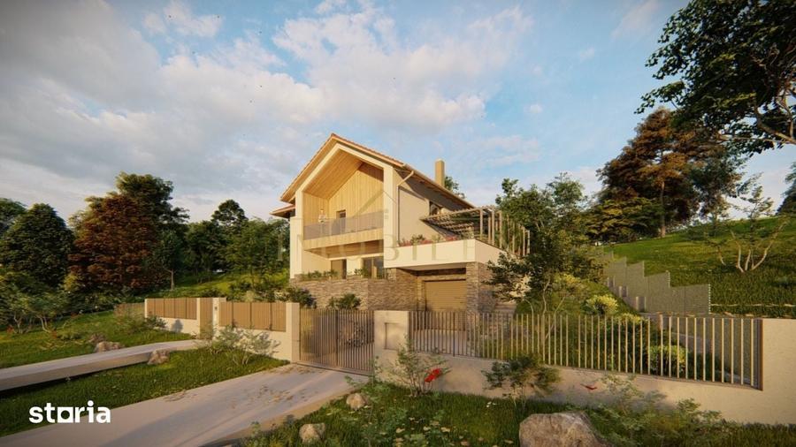 Casă cu 3 camere cu Teren 1000 Mp în Baciu