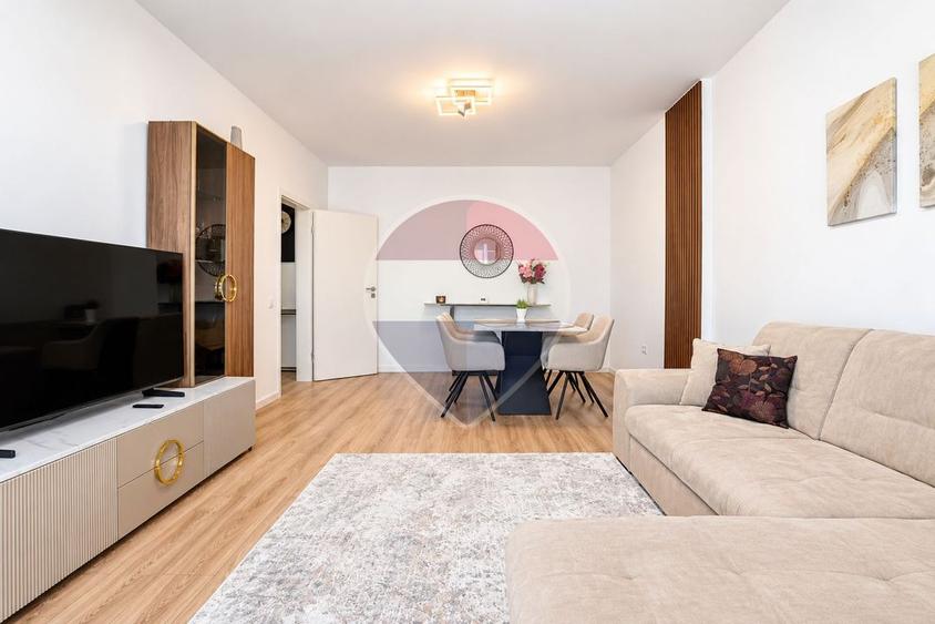 Apartament cu 2 camere decomandat, mobilat în Tractorul
