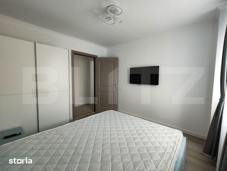 Apartament cu 2 camere, mobilat în Nufărul