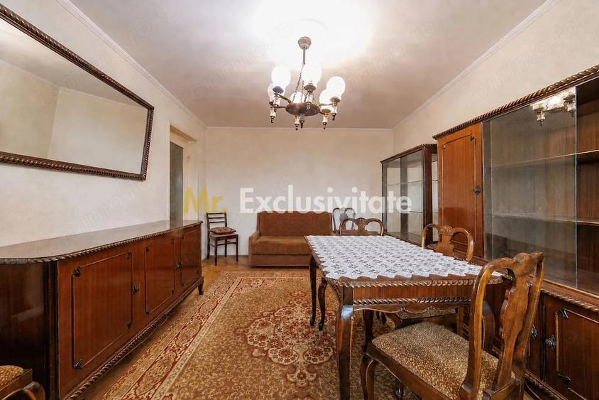Apartament cu 3 camere decomandat în Exercițiu
