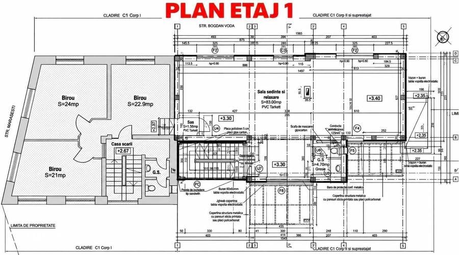 Spațiu comercial, de 544 mp, în Mărăști