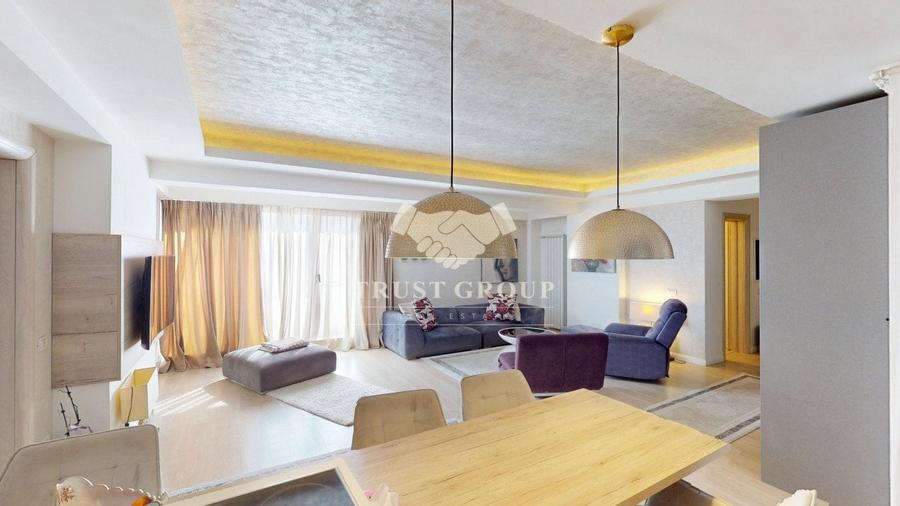 Apartament cu 4 camere decomandat, mobilat în Kiseleff