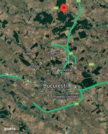 Teren de 1065 mp, în Gruiu