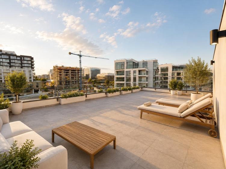 Penthouse Spectaculos -3 camere- 308mp total- - 1