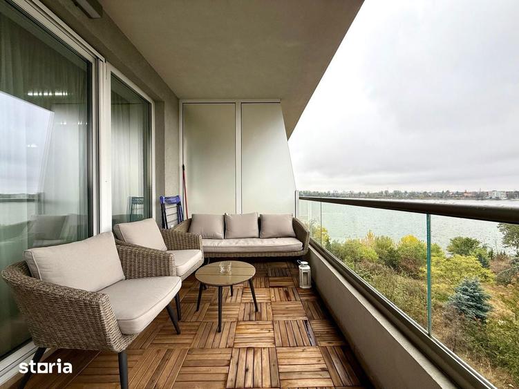 Apartament 2 camere transformat din 3 Lebada Lake Residence - 13