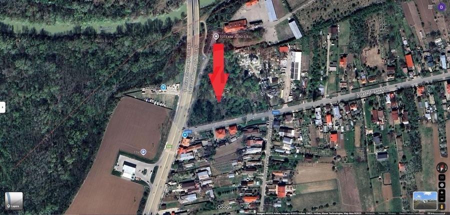 Teren Construcții intravilan de 14165 mp, în Ciolpani
