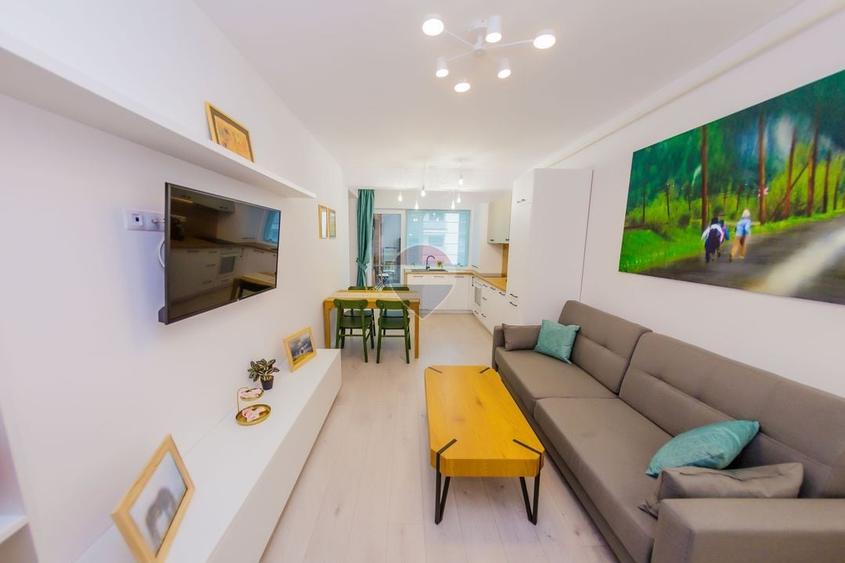 Apartament cu 2 camere decomandat, mobilat în Săsar