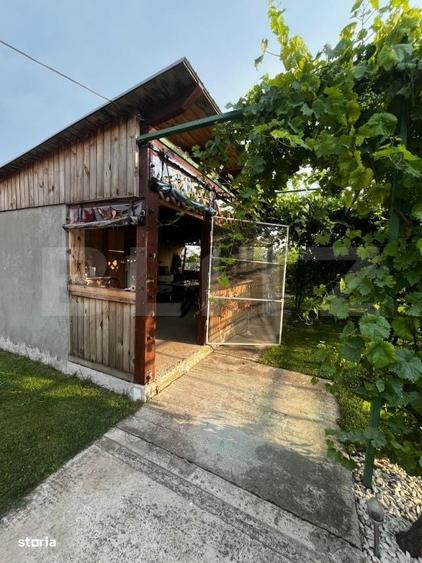 Casă cu 2 camere cu Teren 800 Mp în Șendreni