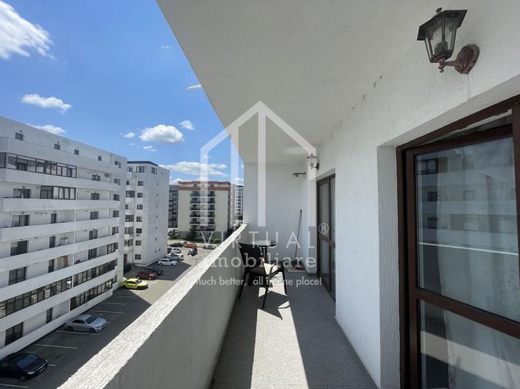 Apartament de inchiriat cu 2 camere, mobilat si utilat, balcon - 5