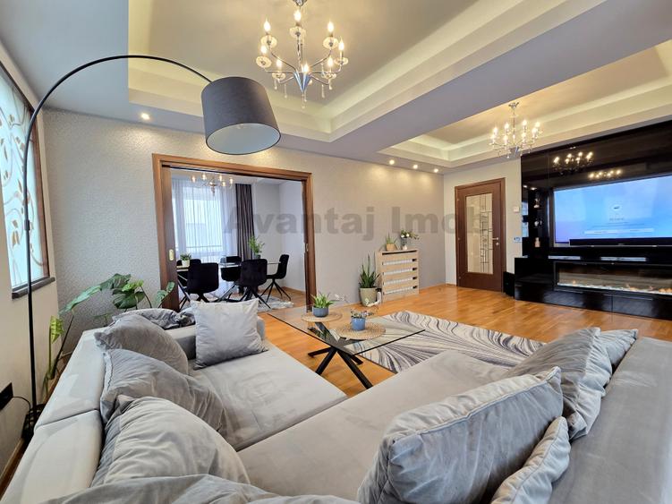 Apartament cu 4 camere decomandat, mobilat în Domenii