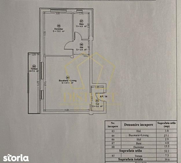 Apartament spatios cu 2 camere | Chi?oda - 3