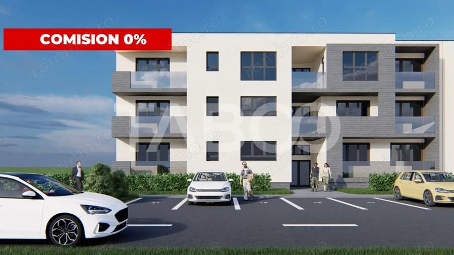 Garsoniera decomandata 41 mpu de vanzare balcon loc parcare Selimbar - 2