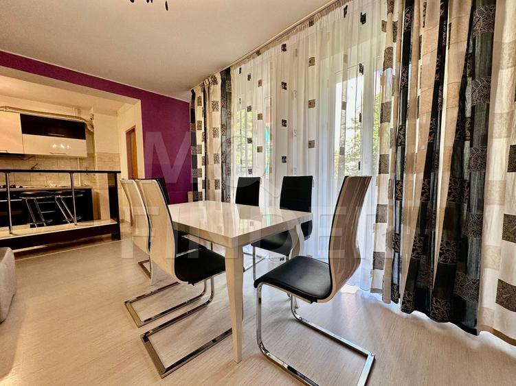 Apartament cu 2 camere semidecomandat, mobilat în Zorilor