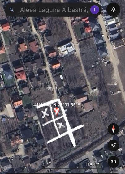 Teren de 550 mp, în Ostratu