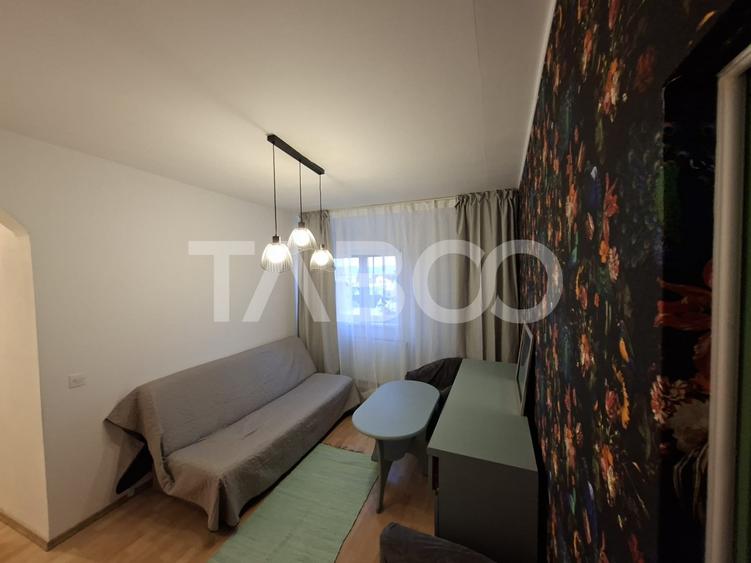 Apartament cu 2 camere nedecomandat, mobilat în Mihai Viteazul