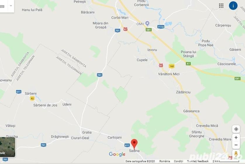 Teren de 6 mp, în Sadina