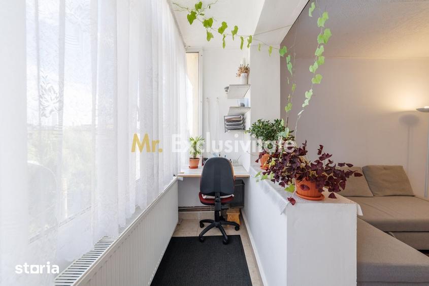 Apartament cu 2 camere semidecomandat în Exercițiu