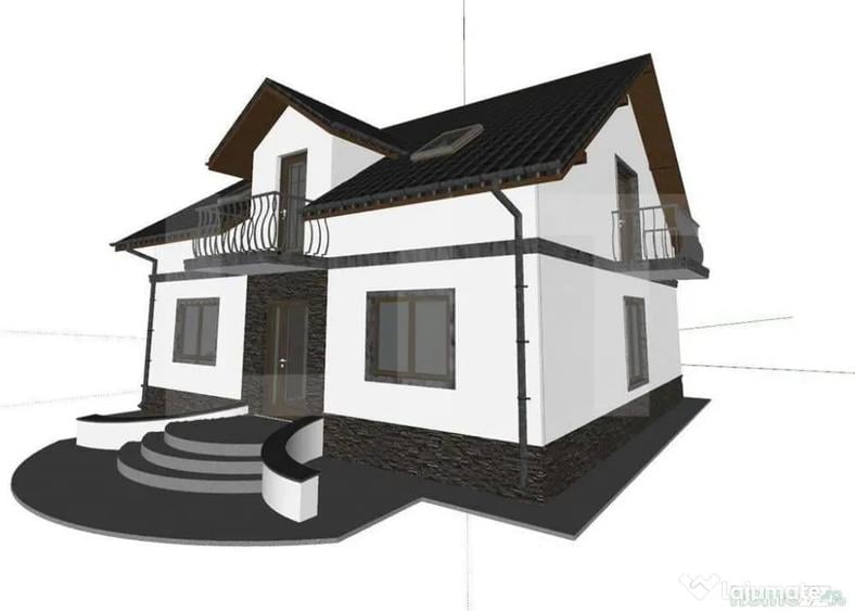 Casă cu 5 camere cu Teren 514 Mp în Central