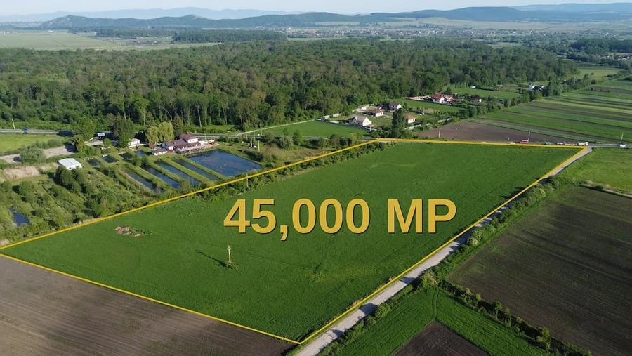 Teren de 45000 mp, în Prejmer