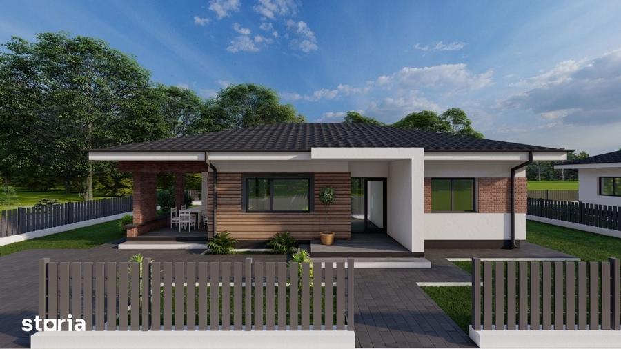 Casă cu 4 camere cu Teren 450 Mp în Central